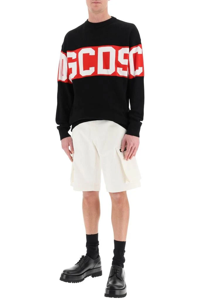 商品GCDS|CARGO SHORTS WITH LOGO,价格¥1110,第2张图片详细描述