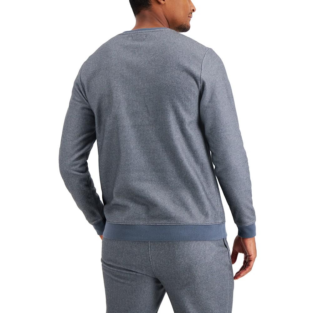 Men's Fleece Pajama Shirt, Created for Macy's商品第2张图片规格展示