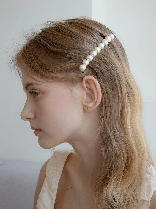 商品Jean Paul Clarisse|Cotton Pearl Pin,价格¥524,第1张图片