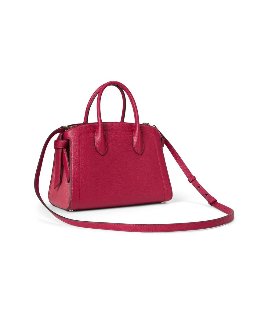 商品Kate Spade|Knott Color-Blocked Pebbled Leather Medium Zip Top Satchel,价格¥1511,第2张图片详细描述