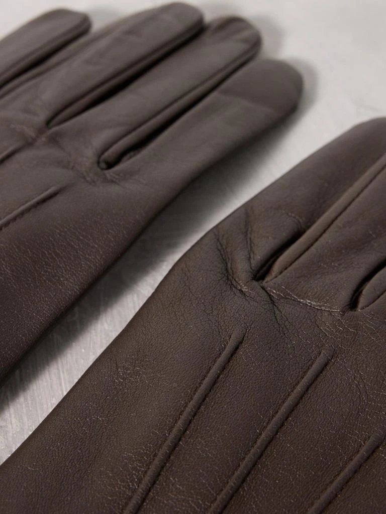 商品Dents|Bath cashmere-lined leather gloves,价格¥298,第3张图片详细描述