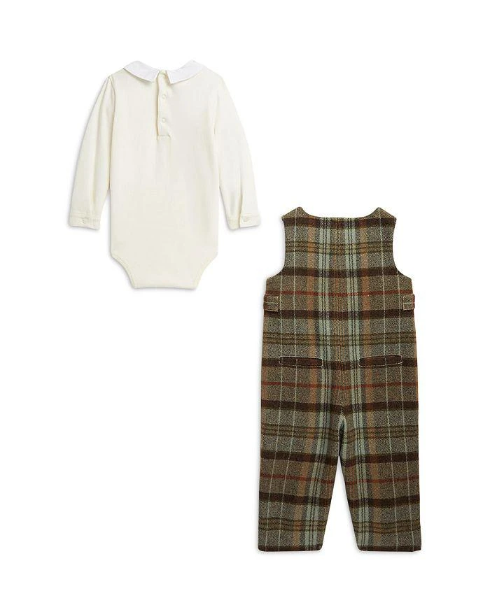 商品Ralph Lauren|Boys' Bodysuit & Tweed Overalls Set - Baby,价格¥1392,第2张图片详细描述