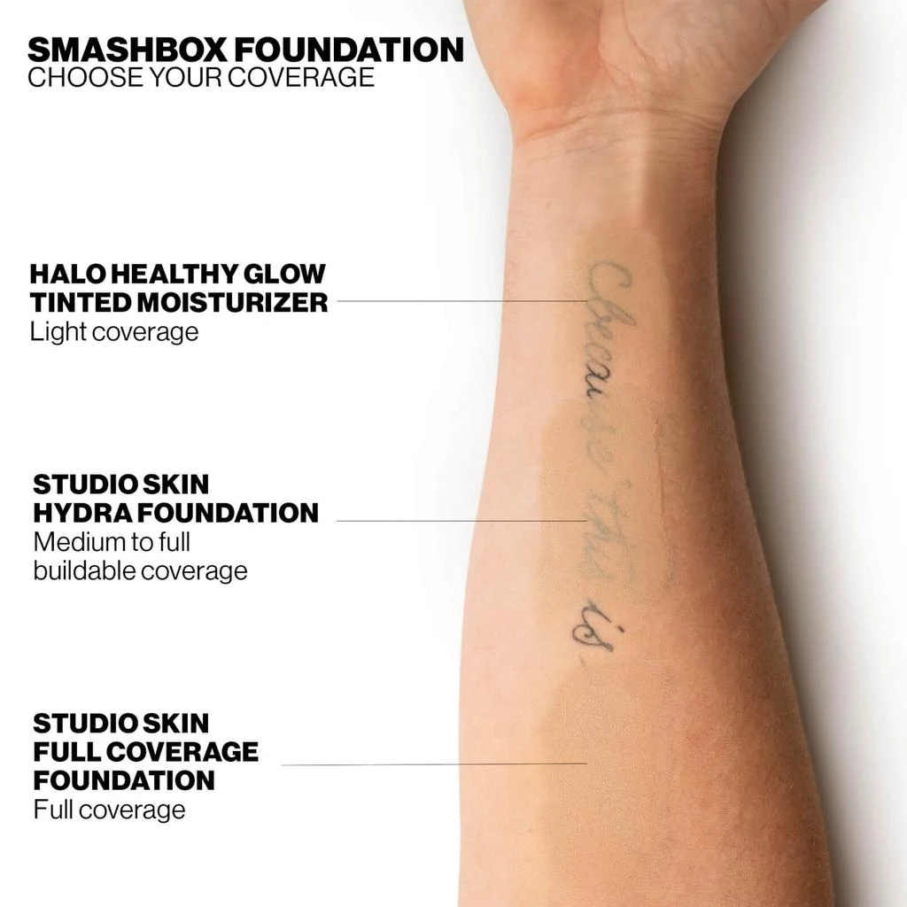 商品Smashbox Cosmetics|Smashbox Halo Healthy Glow Tinted Moisturizer Broad Spectrum SPF 25,价格¥171,第4张图片详细描述