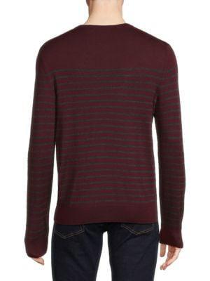 商品Saks Fifth Avenue|Striped Merino Wool Sweater,价格¥450,第2张图片详细描述