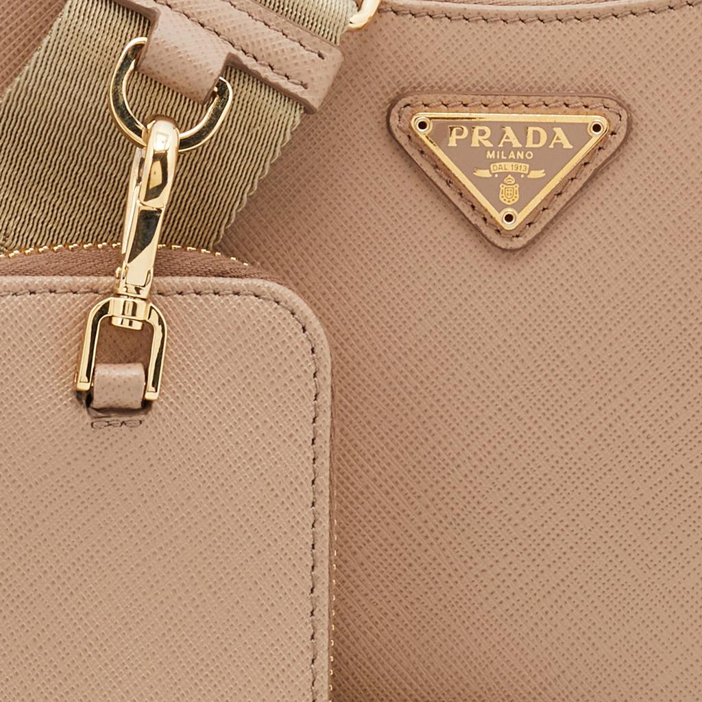 Prada Beige Saffiano Lux Re-Edition 2005 Shoulder Bag商品第5张图片规格展示