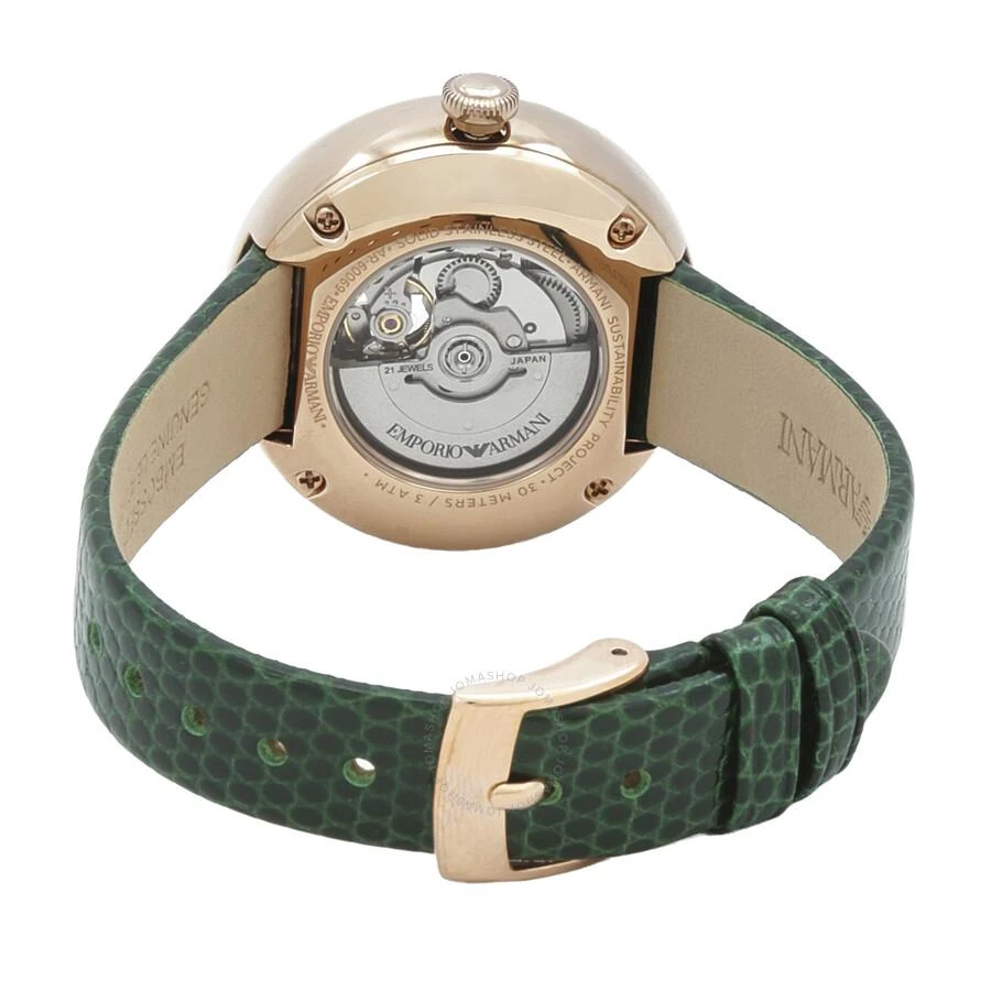 商品Emporio Armani|Automatic Crystal Black Mother of Pearl Dial Ladies Watch AR60069,价格¥1252,第3张图片详细描述