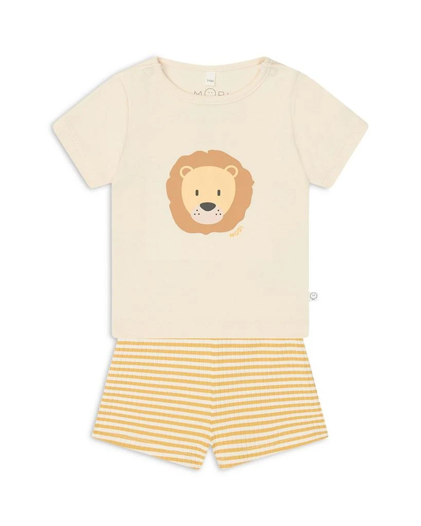 商品MORI|Unisex Tee & Shorts Pajama Set - Baby,价格¥291,第1张图片