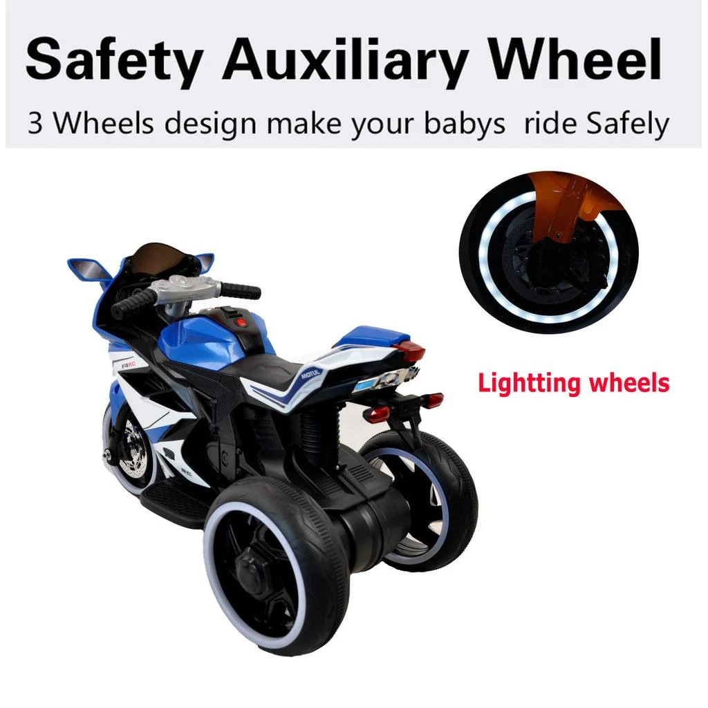 商品Simplie Fun|Tamco 6V Kids Electric motorcycle,价格¥1650,第3张图片详细描述