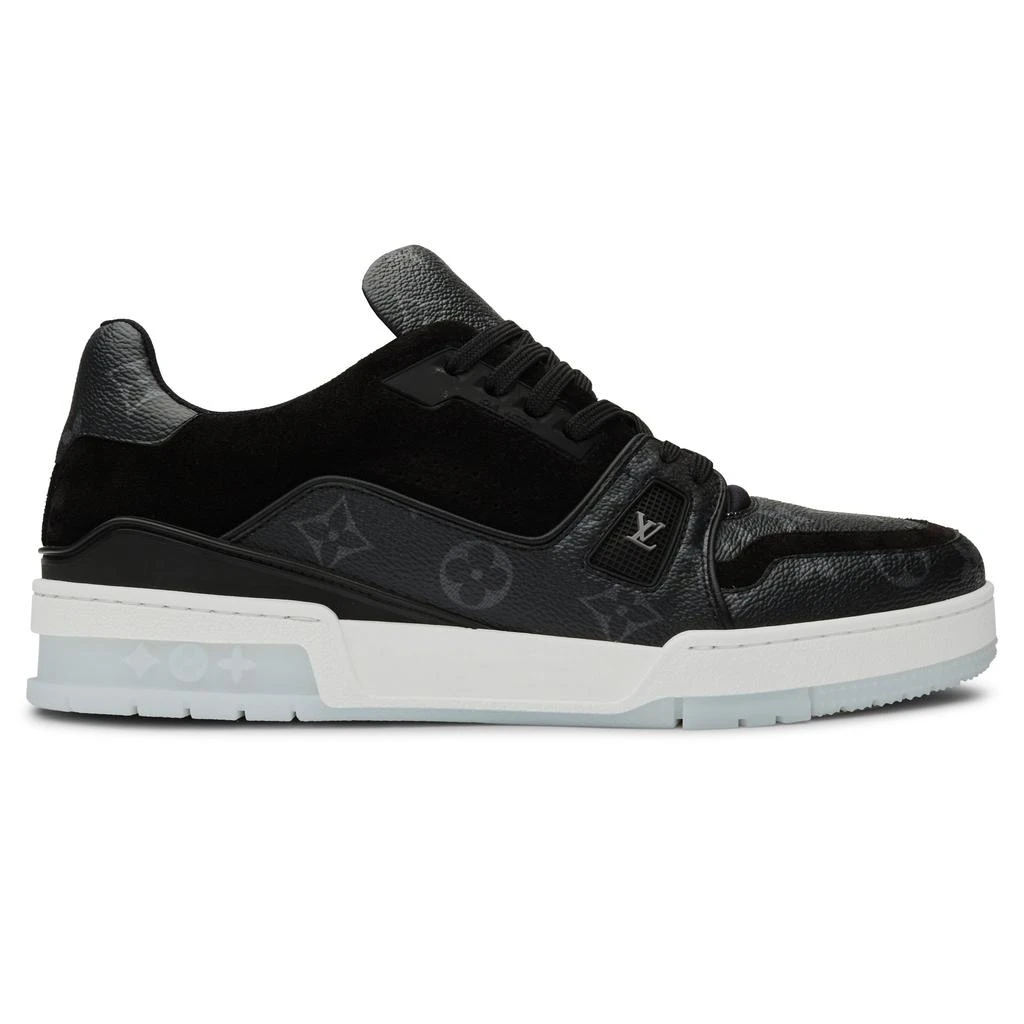 商品Louis Vuitton|Louis Vuitton LV Trainer Black Sneaker,价格¥8808,第1张图片