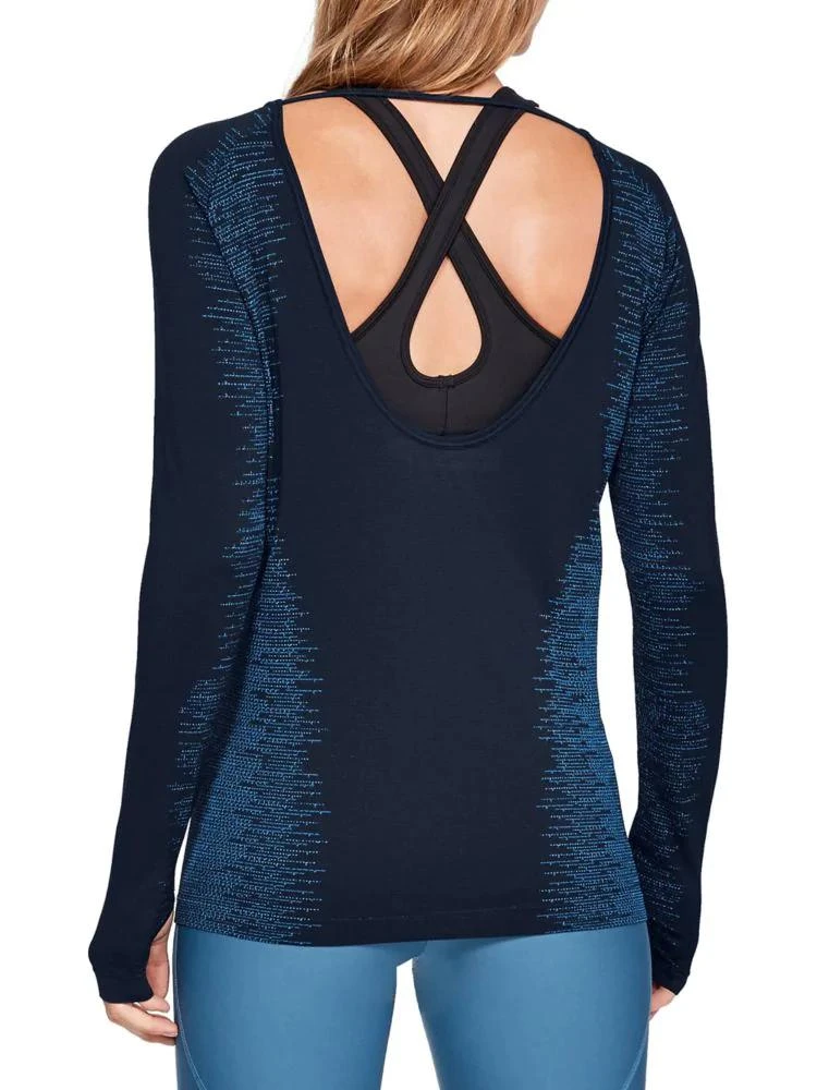 商品Under Armour|Vanish Seamless Long-Sleeve Top,价格¥114,第3张图片详细描述
