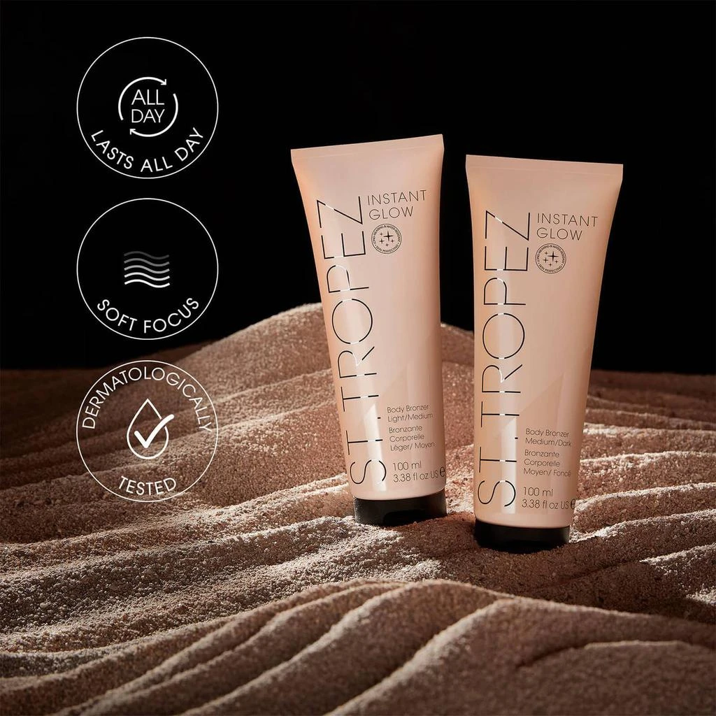 商品St. Tropez|St. Tropez Instant Glow Body Bronzer 100ml (Various Shades),价格¥202,第3张图片详细描述