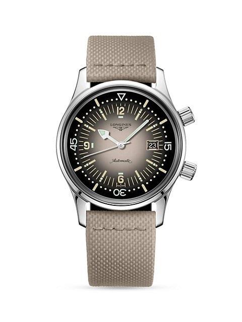 商品Longines|Legend Diver 36MM Stainless Steel Automatic Timepiece,价格¥17677,第1张图片