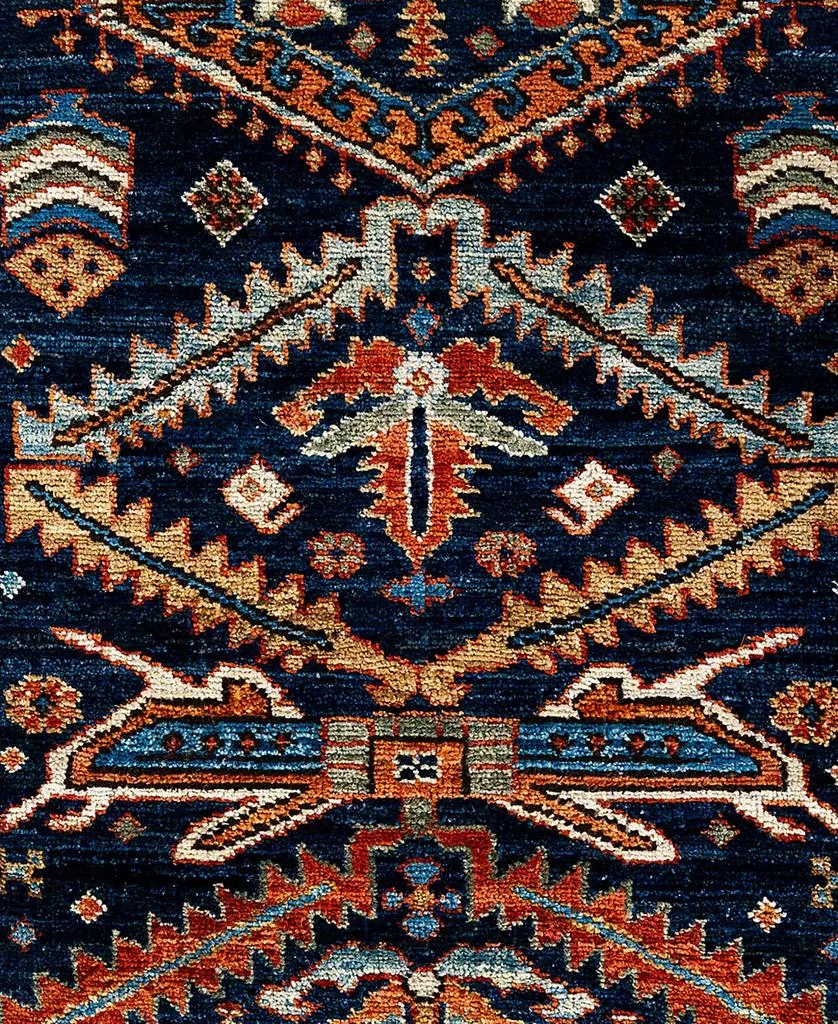 商品ADORN HAND WOVEN RUGS|Serapi M1999 2'9"x9'10" Runner Area Rug,价格¥10135,第4张图片详细描述