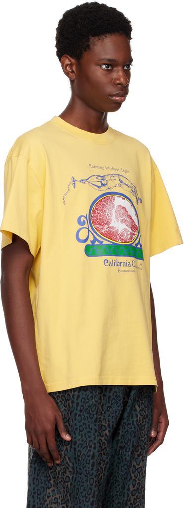商品Brain Dead|Yellow Calisthenics T-Shirt,价格¥449,第4张图片详细描述