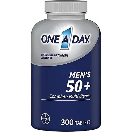 商品One A Day|One A Day 50岁以上男性 多种维生素 (300 ct.),价格¥174,第1张图片