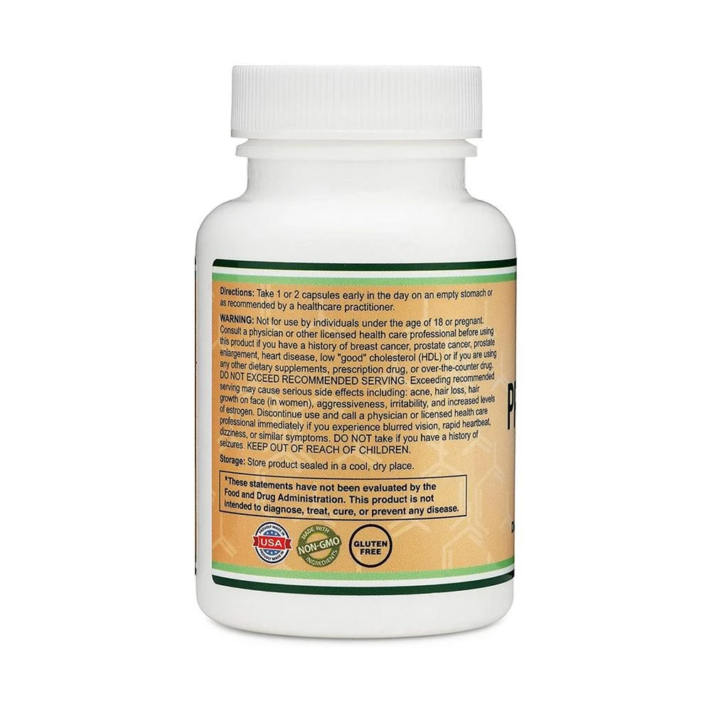 商品Double Wood Supplements|Pregnenolone - 120 capsules, 100 mg servings,价格¥149,第2张图片详细描述