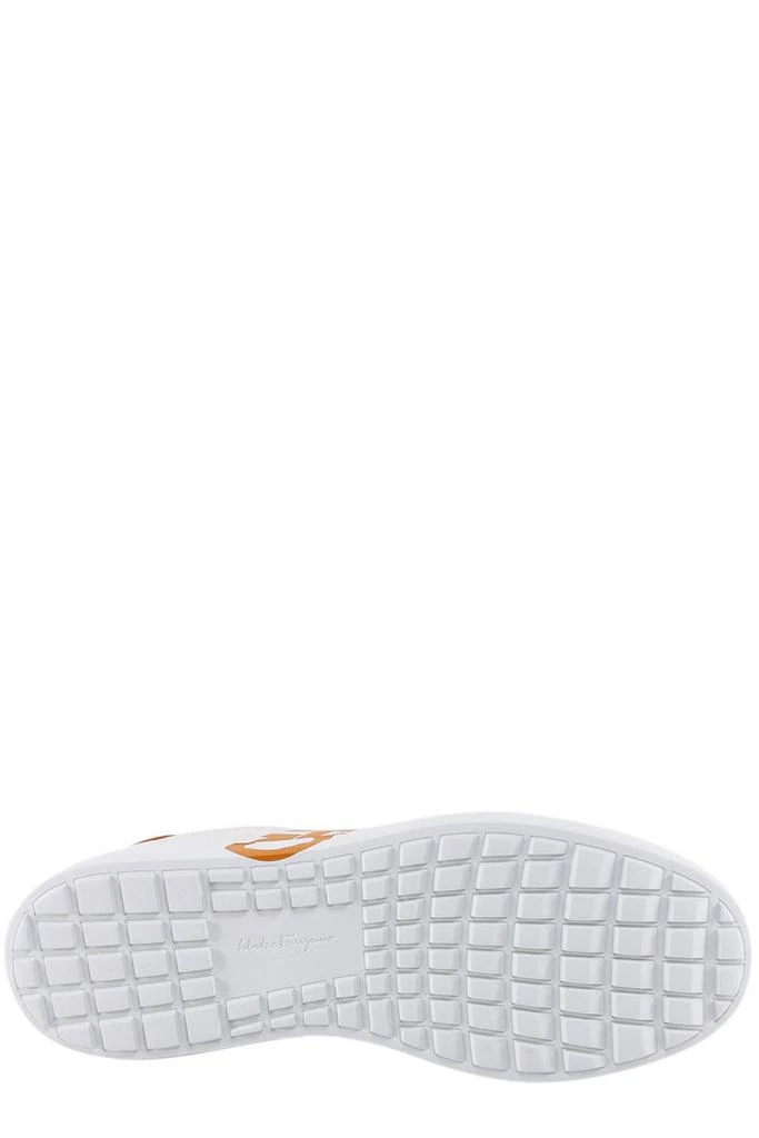 商品Salvatore Ferragamo|Salvatore Ferragamo Gancini Lace-Up Sneakers,价格¥2993,第4张图片详细描述
