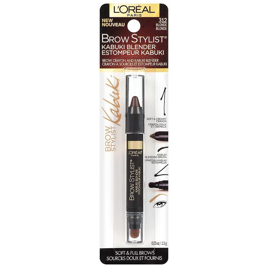 商品L'Oreal Paris|Kabuki Blender Brow Crayon,价格¥143,第1张图片