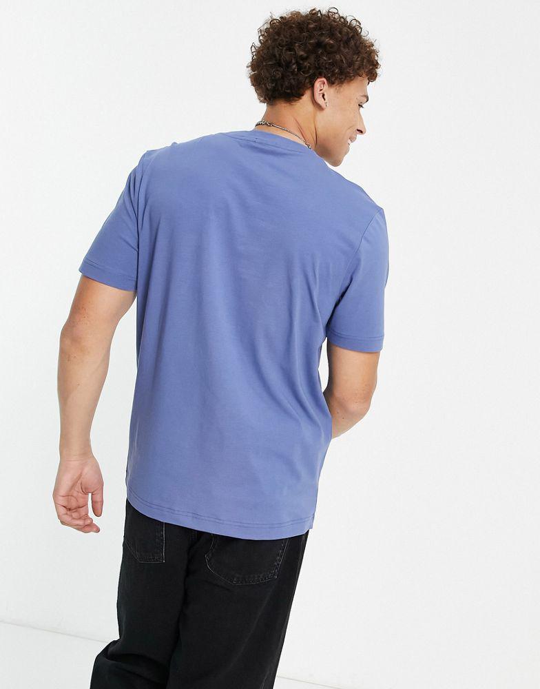 Boss Tchup t-shirt in blue商品第4张图片规格展示