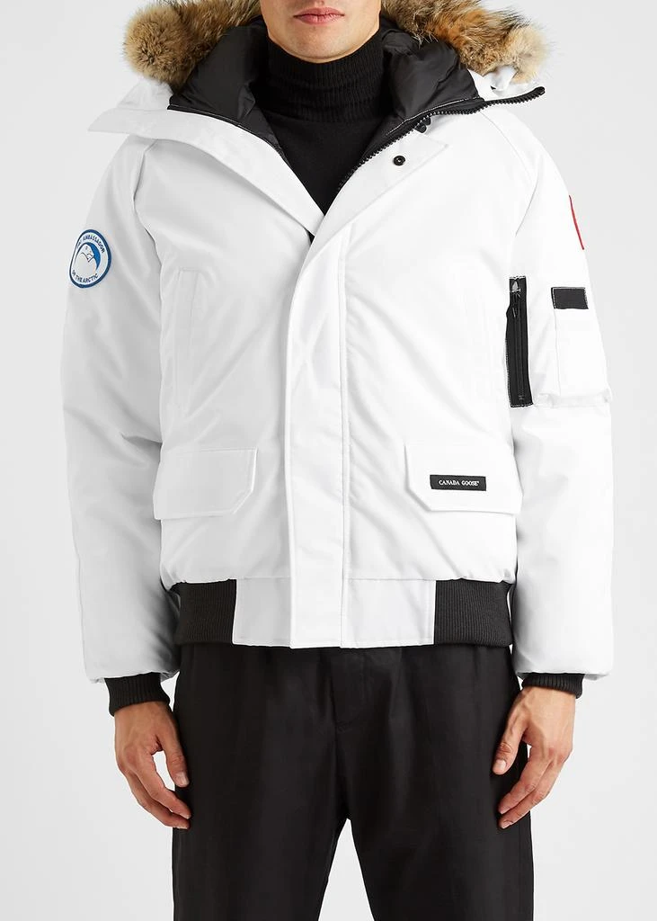 商品Canada Goose|Chilliwack PBI white fur-trimmed coat,价格¥12987,第2张图片详细描述