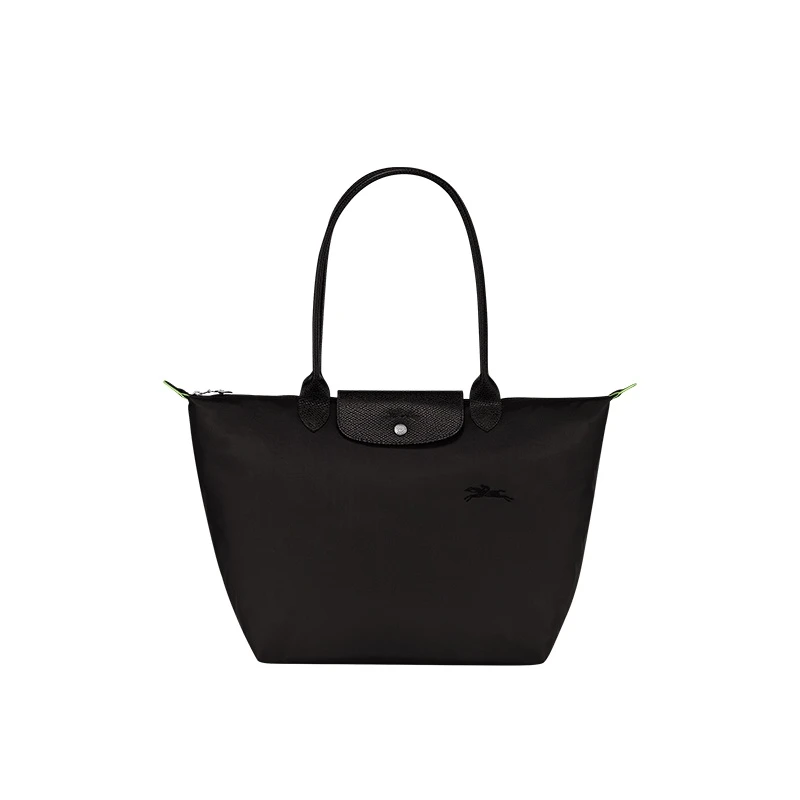 LONGCHAMP/珑骧 女士粉色帆布银色五金按扣拉链开合大号托特包 商品