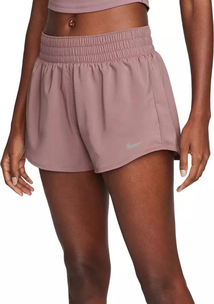 商品NIKE|Nike Women's One Dri-FIT Mid-Rise 3" Brief-Lined Shorts,价格¥112,第1张图片