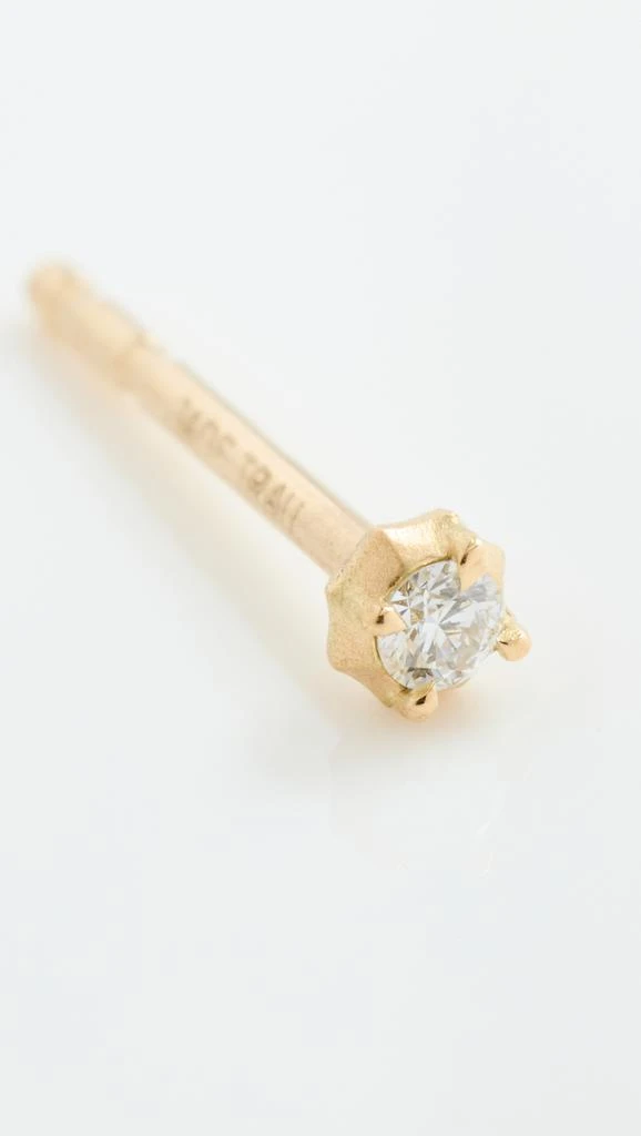 商品Jade Trau|Jade Trau 18k 精致穿孔耳钉,价格¥1799,第4张图片详细描述