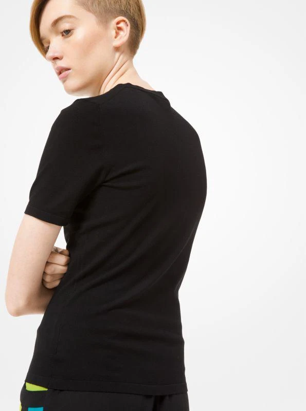 商品Michael Kors|Stretch-Viscose T-Shirt,价格¥3712,第2张图片详细描述