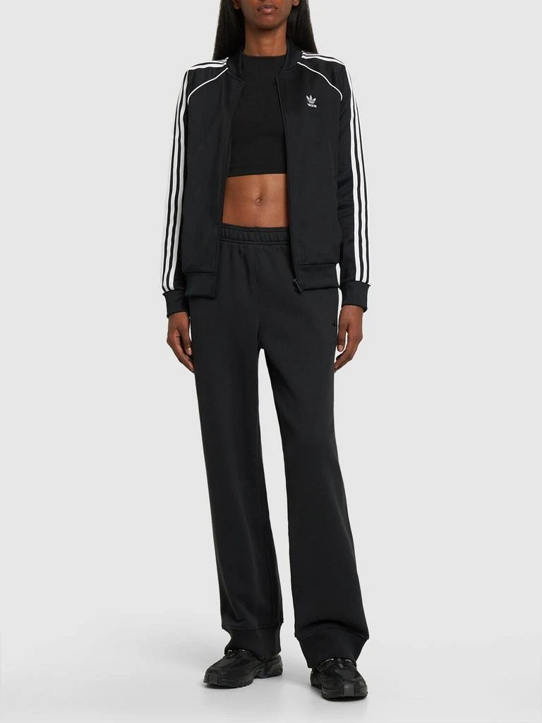 商品Adidas|3-stripes Cotton Blend Zip Track Top,价格¥398,第1张图片详细描述