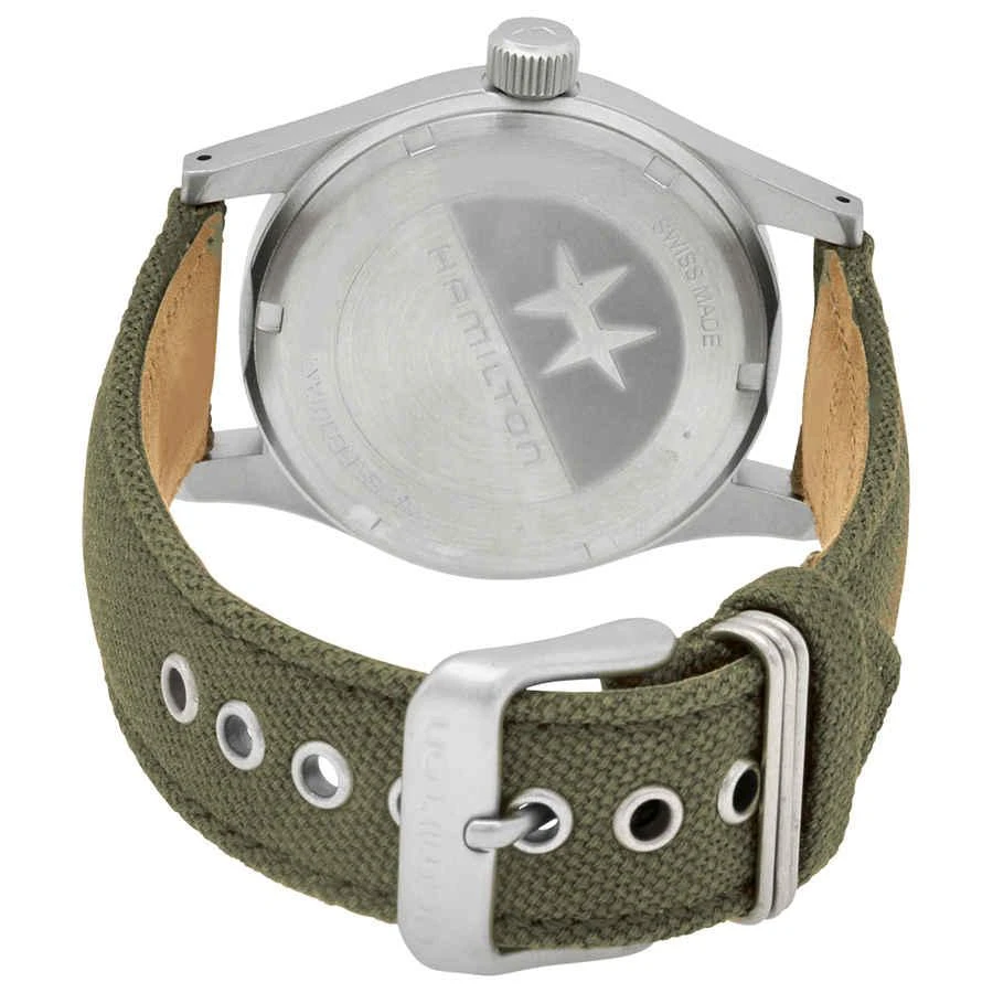 商品Hamilton|Khaki Field Mechanical Green Dial Men's Watch H69439363,价格¥2963,第3张图片详细描述