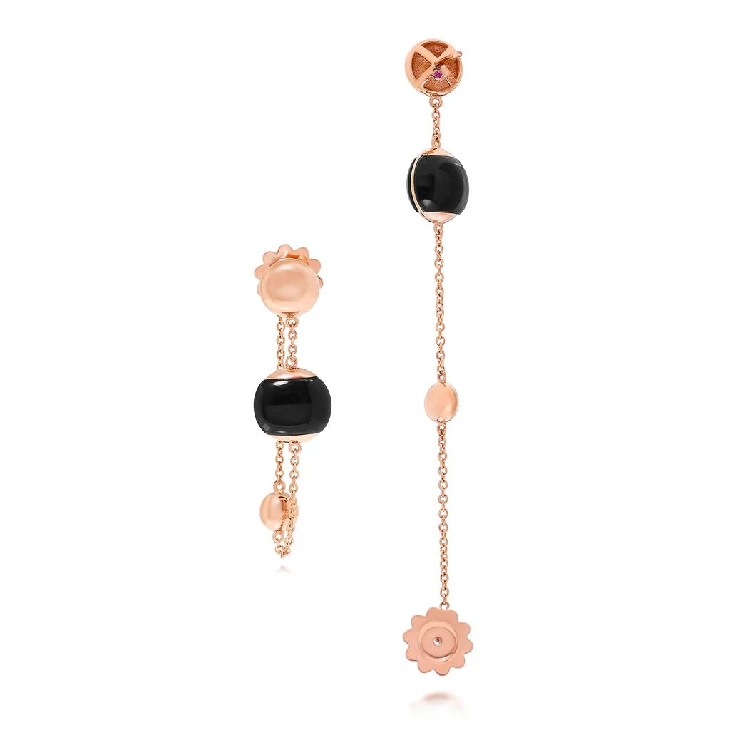 商品Roberto Coin|Roberto Coin 18K Rose Gold and Black Jade 8.00 ct. tw Drop Discs Earrings 8882375AXERBJ,价格¥11790,第4张图片详细描述