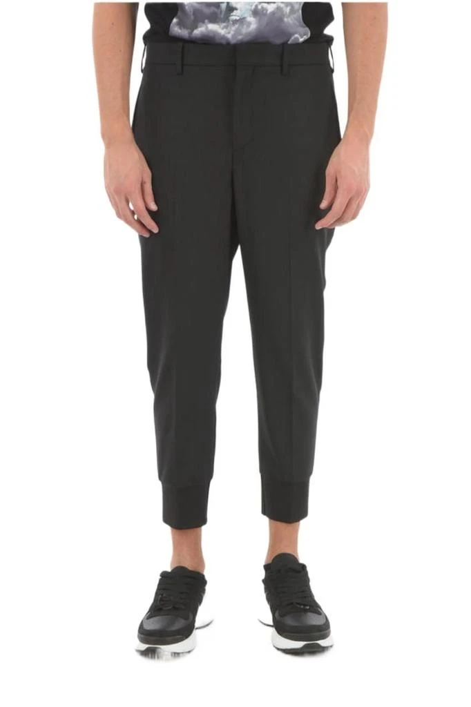 商品Neil Barrett|Neil barrett men's black other materials pants,价格¥6457,第1张图片