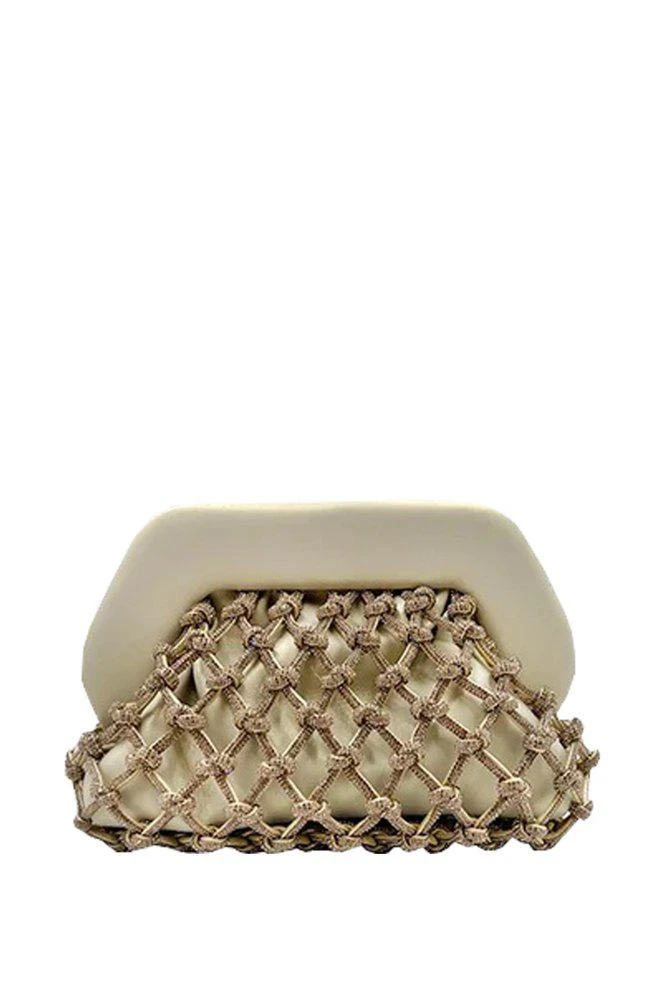 商品Themoirè|Themoirè Tia Knots Embellished Clutch Bag,价格¥2309,第1张图片