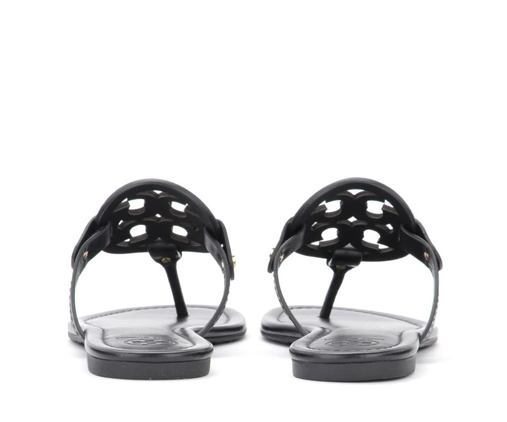 商品Tory Burch|Tory Burch Miller Black Leather Sandal,价格¥1586,第4张图片详细描述