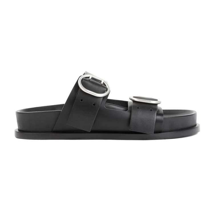 商品Jil Sander|Black Leather Sandals,价格¥6486,第1张图片