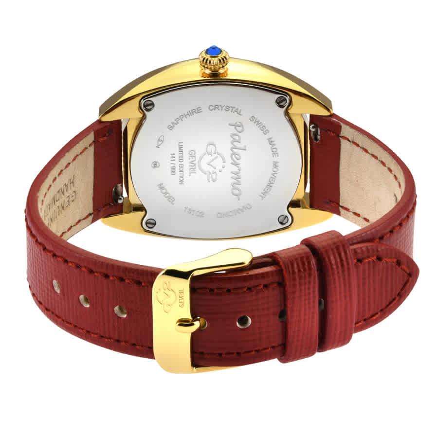 GV2 by Gevril Palermo Diamond Mother of Pearl Dial Ladies Watch 13102商品第2张图片规格展示