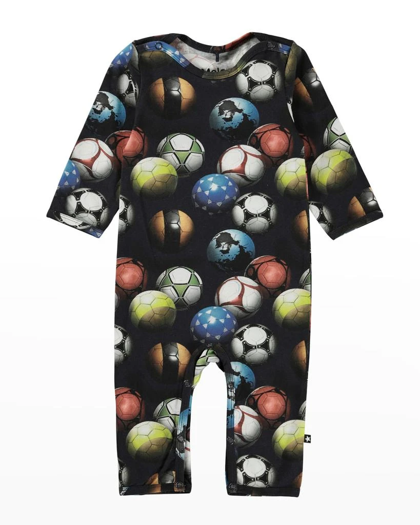 商品MOLO|Boy's Fenez Soccer Ball Coverall, Size 3M-12M,价格¥201,第1张图片