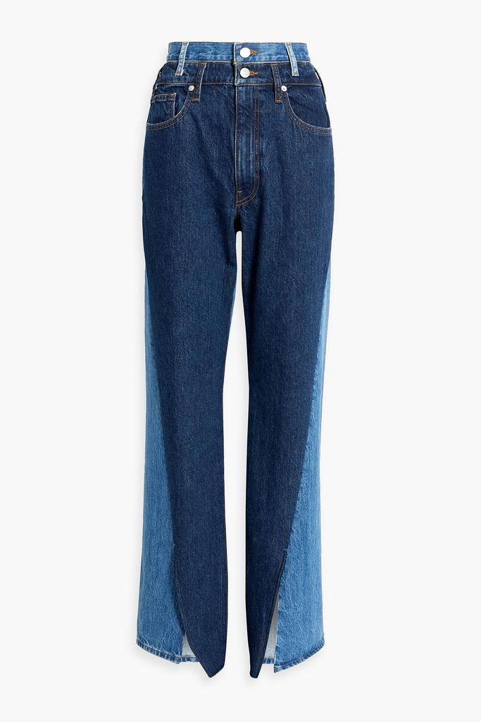 商品FRAME|Two-tone high-rise bootcut jeans,价格¥1759,第5张图片详细描述