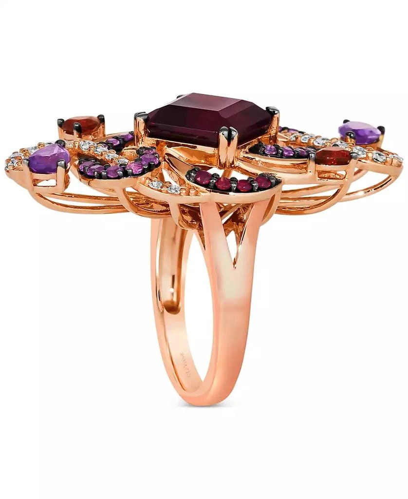 商品Le Vian|Crazy Collection® Multi-Gemstone Swirling Statement Ring (8-1/4 ct. t.w.) in 14k Rose Gold,价格¥17406,第4张图片详细描述