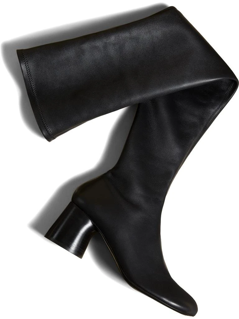 商品Khaite|45mm Admiral Leather Over-the-knee Boots,价格¥4719,第4张图片详细描述