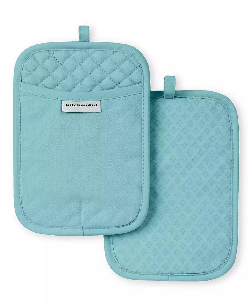 商品KitchenAid|Asteroid Cotton Pot Holder, 2Pk, 7" x 10",价格¥299,第1张图片