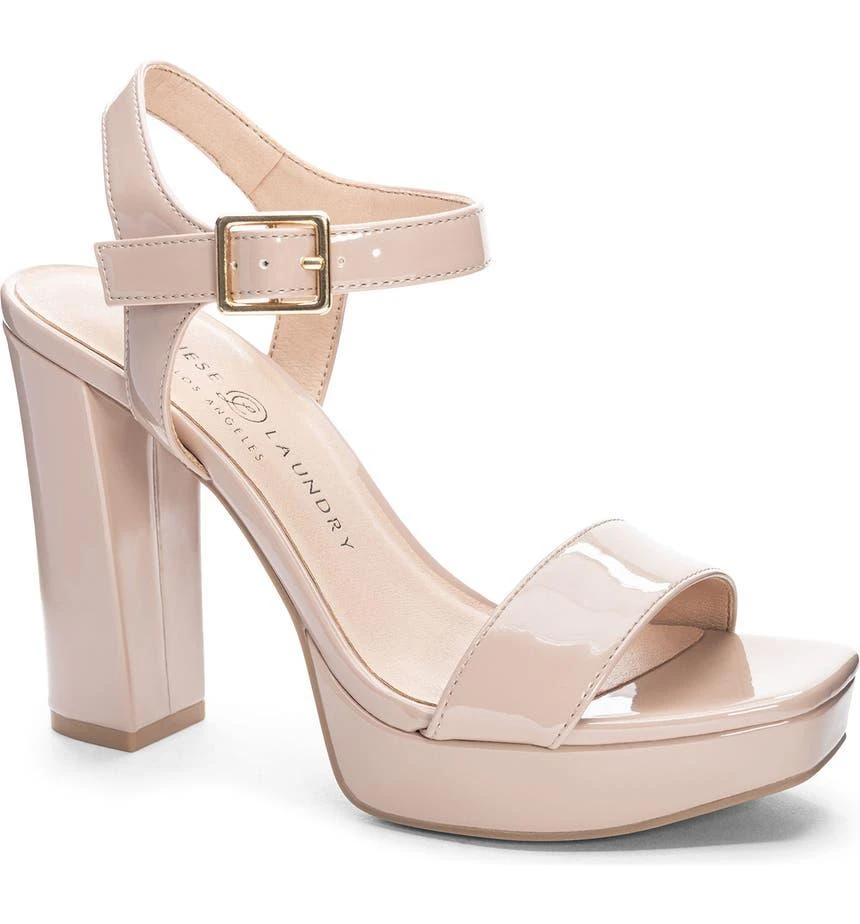商品Chinese Laundry|Alanah Patent Sandal,价格¥287,第1张图片