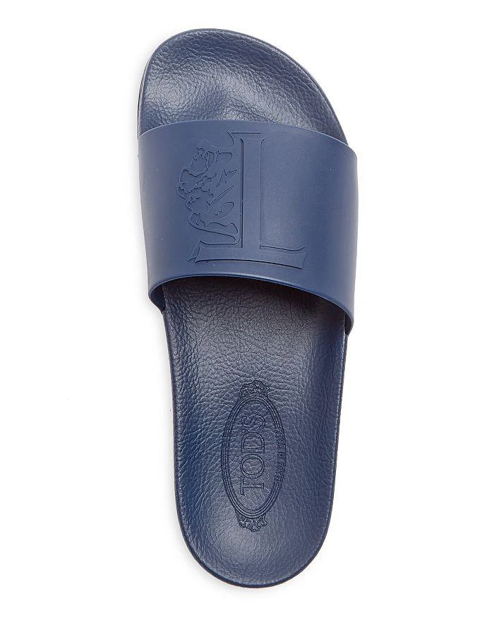 商品Tod's|Men's Fascia T Leone Slide Sandals,价格¥2207,第3张图片详细描述