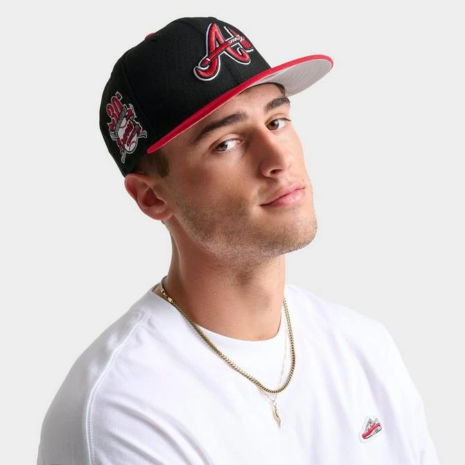 商品New Era|New Era Atlanta Braves MLB 59FIFTY Fitted Hat,价格¥224,第1张图片