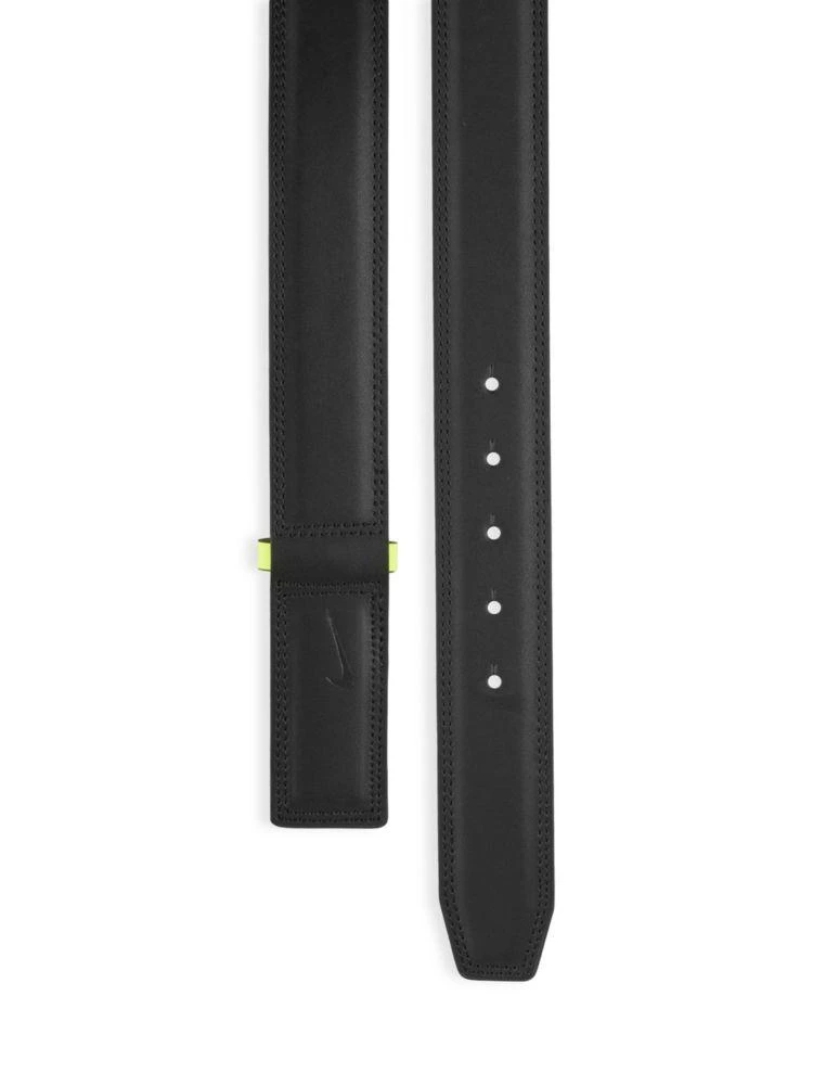 商品NIKE|Sleek Modern Plaque Leather Belt,价格¥240,第2张图片详细描述