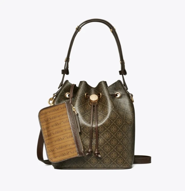 【预售7月底左右发货】TB汤丽柏琦T MONOGRAM中号水桶包女包新款（香港仓发货） 商品