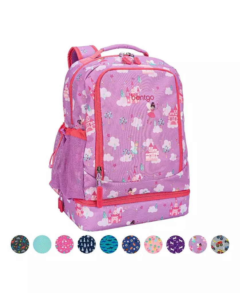 Kids Prints 2-In-1 Backpack and Insulated Lunch Bag - Fairies 商品