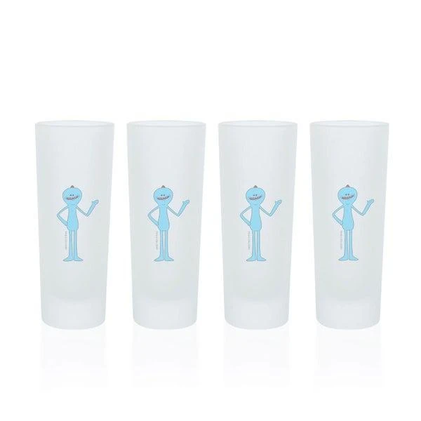 商品Original Hero|Mr Meeseeks Shot Glasses - Set of 4,价格¥171,第1张图片