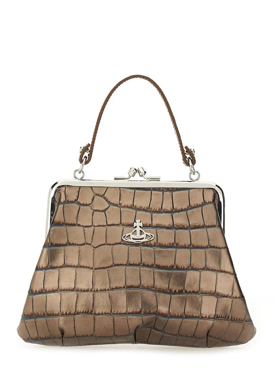 商品Vivienne Westwood|Vivienne Westwood 女士手提包 4B010006WL00A2D405 军绿色,价格¥2579,第1张图片