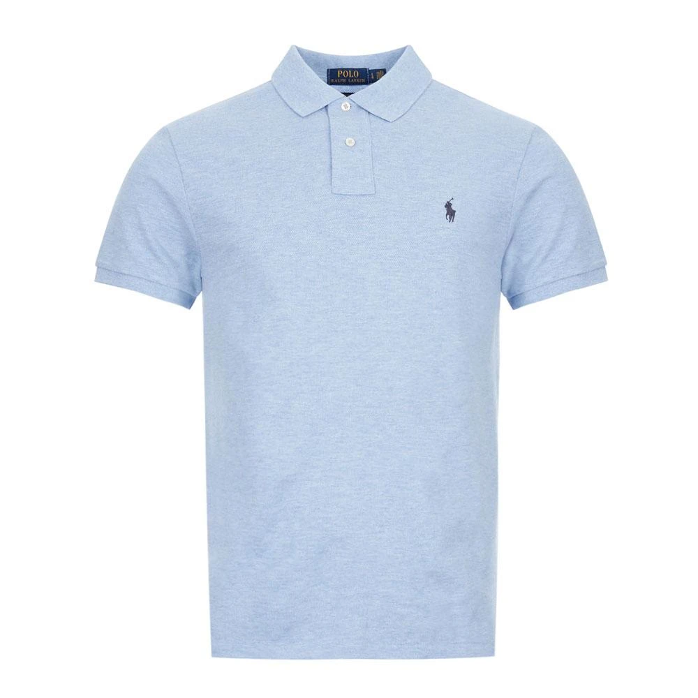 商品Ralph Lauren|Ralph Lauren Slim Fit Polo Shirt - Jamaica Blue,价格¥325,第1张图片